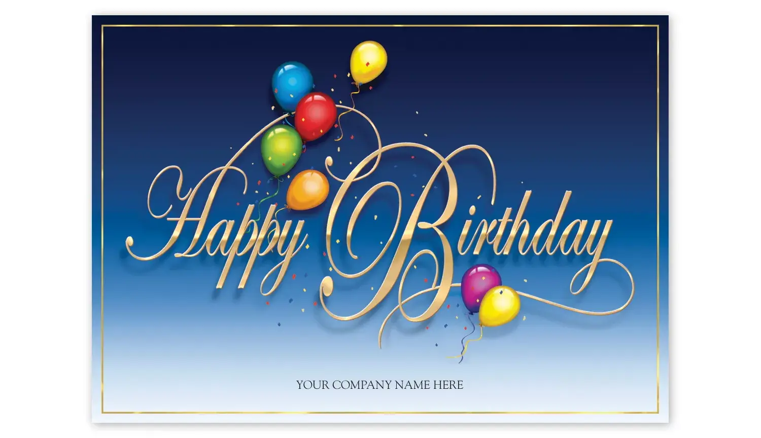 Happy Bunch Birthday Card