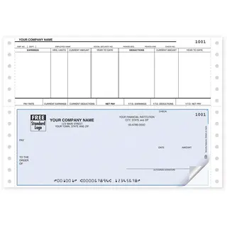 Tractor Feed Peachtree Payroll Checks