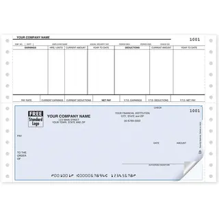 Tractor Feed Peachtree Payroll Checks