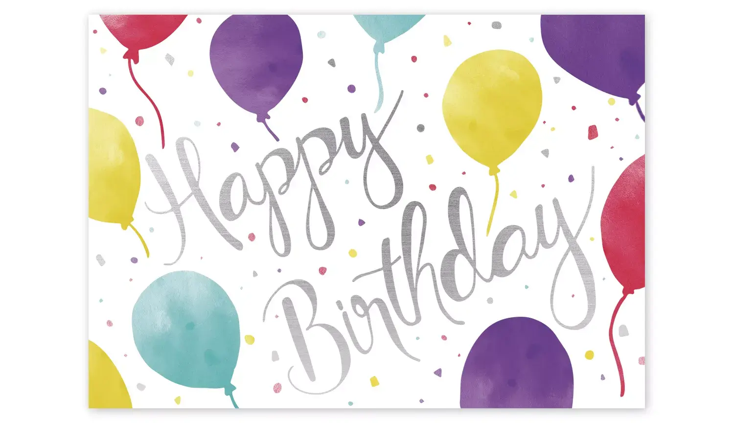 Happy Bunch Birthday Card