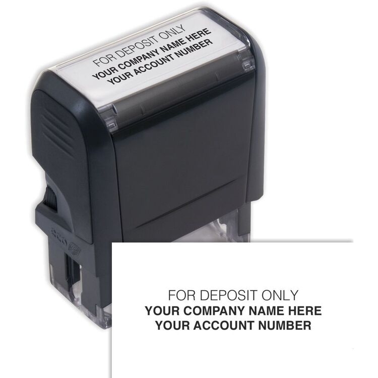 102170B, Endorsement Stamp - Self-Inking , Custom Layout