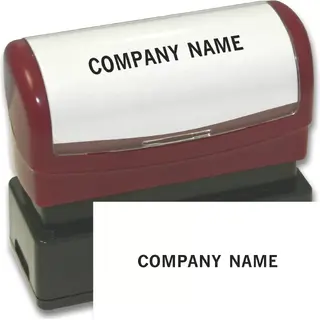 1132319, 1 Line Custom Stamp - Pre-Inked Stamp