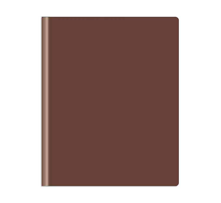 Close-up of the Compact One-Write Check Book Cover, showing the durable vinyl texture.