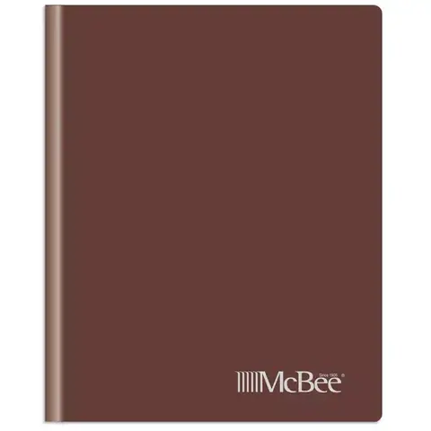 Close-up of the Compact One-Write Check Book Cover, showing the durable vinyl texture.