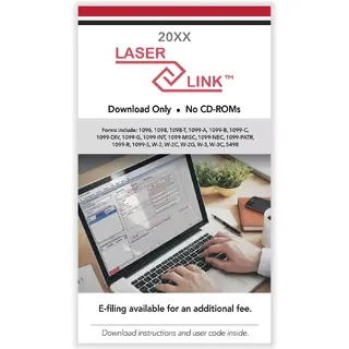 Tax Preparation Software - Laser Link for Windows