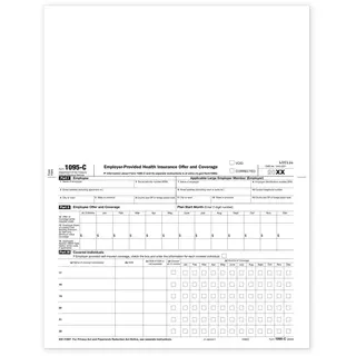 Laser 1095C Employer Provided Health Insurance