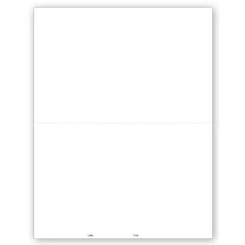 Blank Laser 1099-MISC Tax Forms with Backer