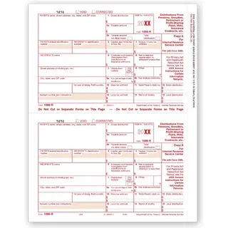 Laser 1099-R Tax Forms - Federal Copy A