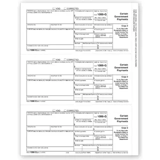 Laser 1099-G Tax Forms - Payer or State Copy C
