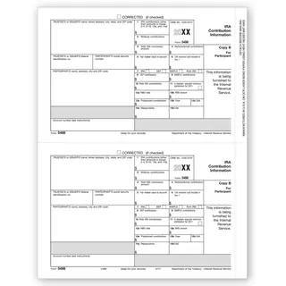 TF5171 - Laser 5498 Tax Forms - Copy B