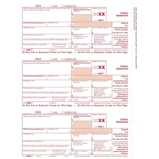 Laser 1098T Tax Forms - Federal Copy A