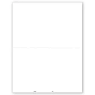 Blank Laser W-2 Tax Forms, 2-Up