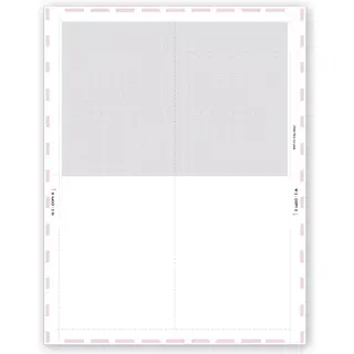 Blank Laser W-2 Tax Forms - Pressure Seal, 4-Up