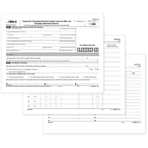 Laser 1094C Transmittal Employer Provided Health Ins