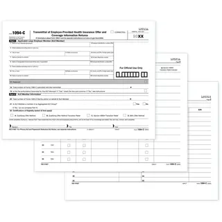 Laser 1094C Transmittal Employer Provided Health Ins