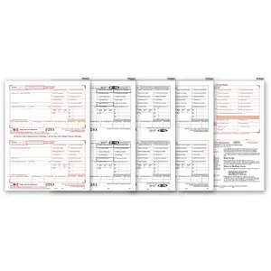 TF5645, Laser W-2 Tax Forms Kit, 50/Pkg