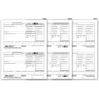 Laser W-2 Kit - Magnetic Media, 5-part, 50 Qty