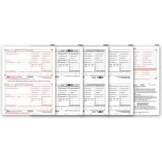 Laser W-2 Tax Forms Kit, 6-parts