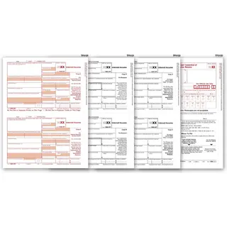 Laser 1099-INT Tax Forms Kit