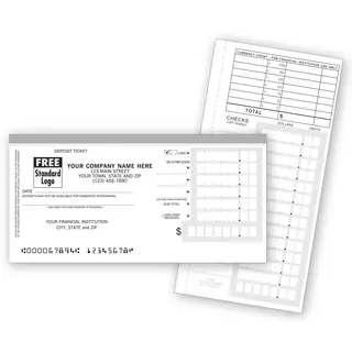 Custom Deposit Tickets - Personal Size