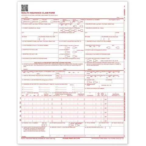 Insurance Claim Form