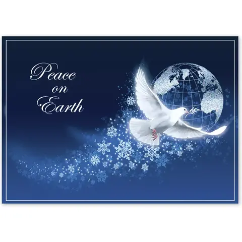Peace Holiday Card - Peace Abounds