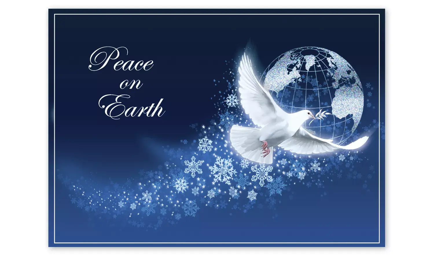 Peace Holiday Card - Peace Abounds