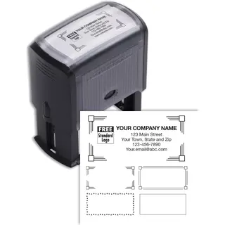 102169L, Name & Address Stamp
