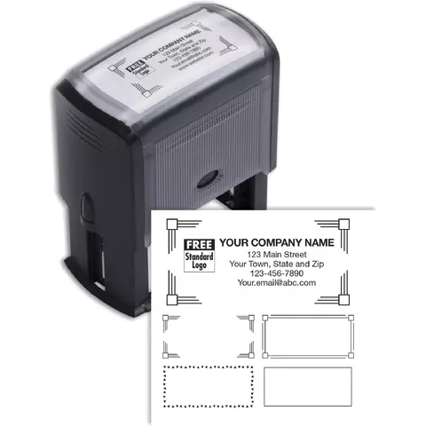 102169L, Name & Address Stamp