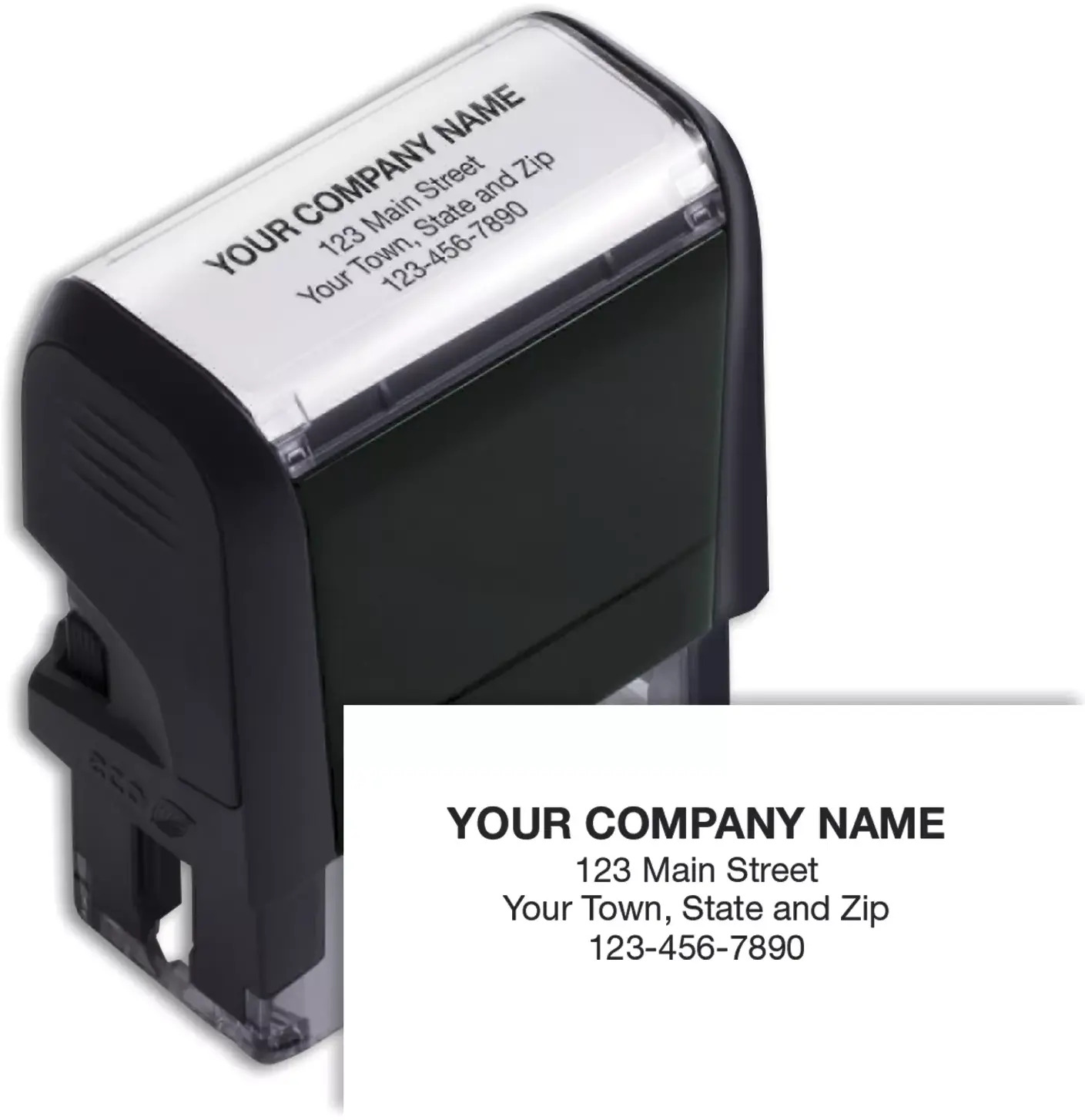 102169S, Name and Address Stamp, Small