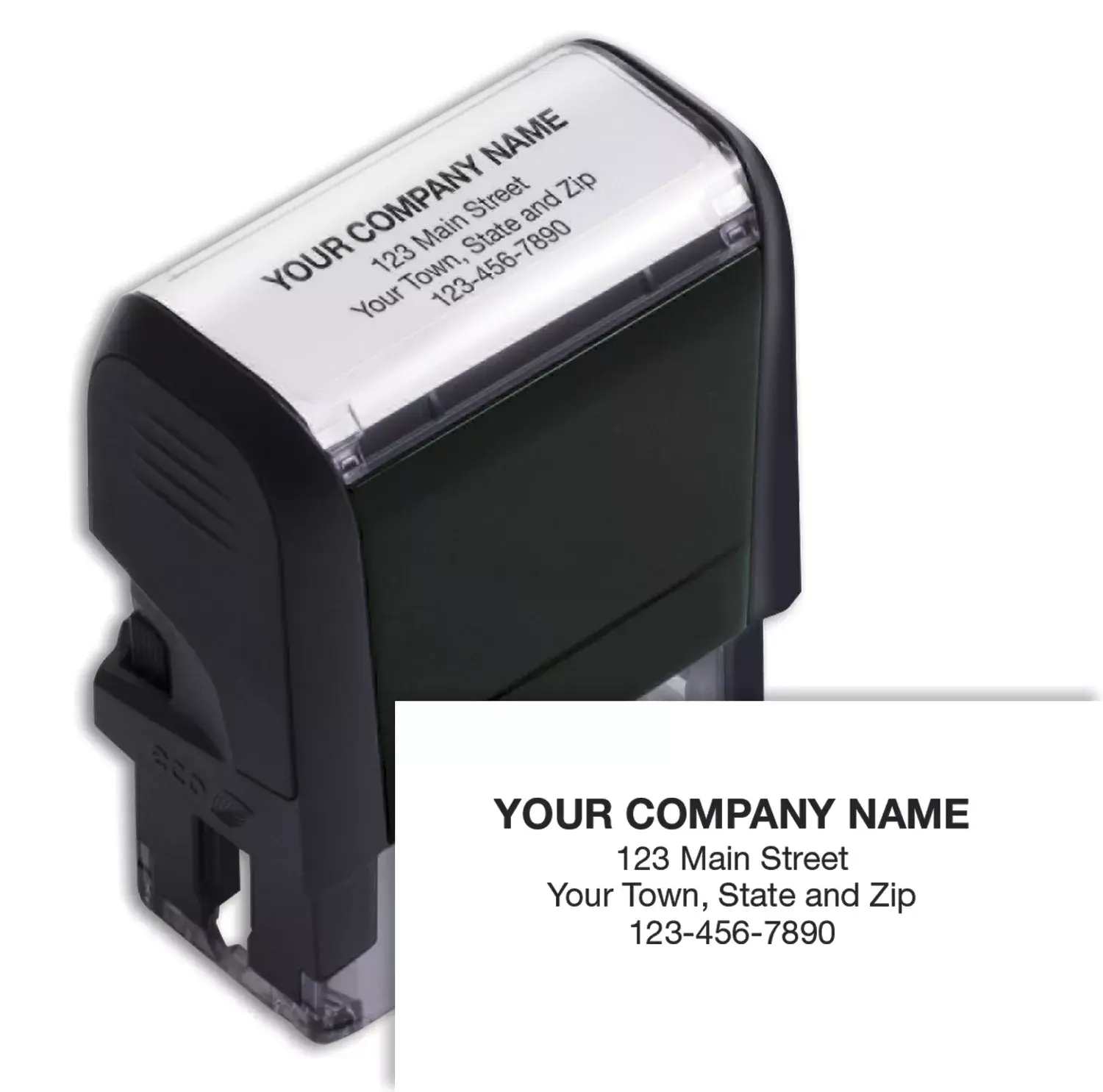 102169S, Name and Address Stamp, Small