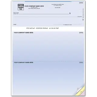 DLT103-2, Microsoft® Money / Quicken® / QuickBooks® Checks, 2-Part