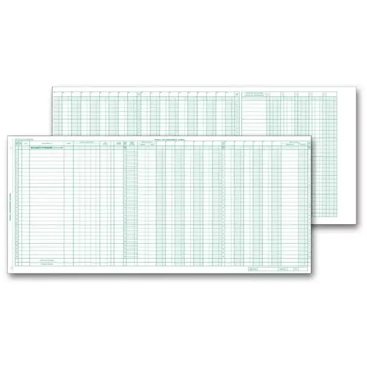 133021N, Payroll/Expense Journal