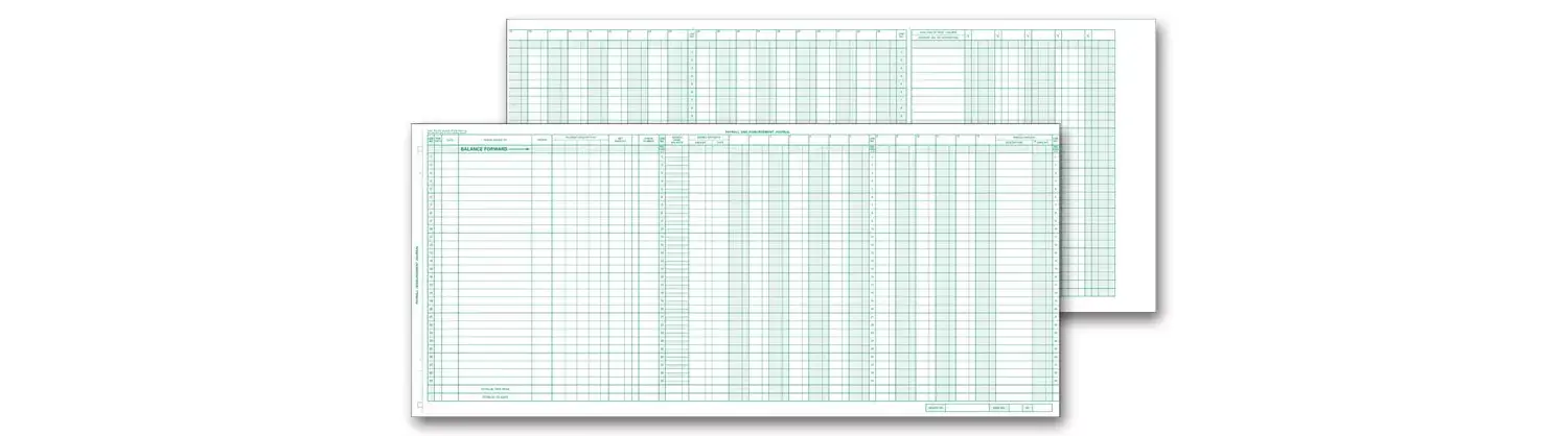 133021N, Payroll/Expense Journal