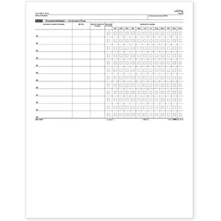 Laser 1095C ACA Continuation Sheet