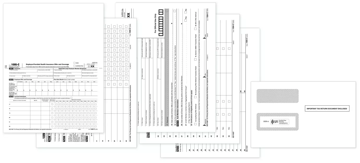 Laser 1095C ACA Set with Envelopes
