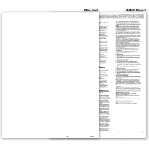 Blank Bulk 1099 Tax Forms