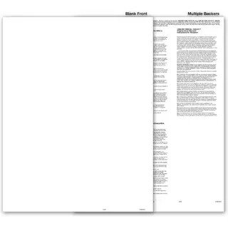 Blank Bulk 1099 Tax Forms - Multiple Backers, State Copy C