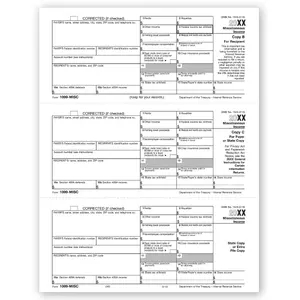 Laser Bulk 1099-MISC Tax Forms, Copy B