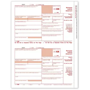 Laser 1098 Tax Forms - Copy A - Bulk
