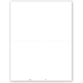Blank Laser Bulk W-2 Tax Forms, 2-Up