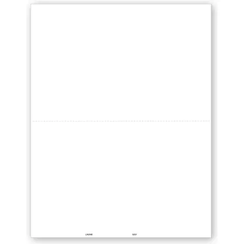 Blank Laser Bulk W-2 Tax Forms, 2-Up