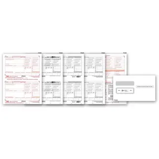 Laser W-2 Tax Forms & Envelopes