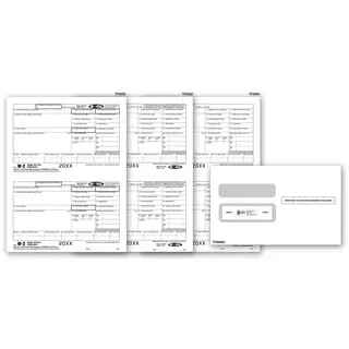 Laser W-2 Tax Forms & Envelopes - Magnetic Media 