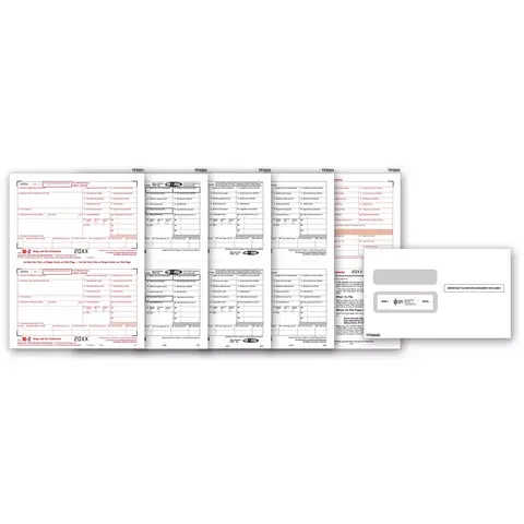 Laser W-2 Tax Forms & Envelopes