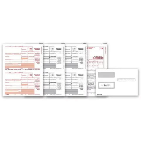Laser 1099-DIV Tax Forms & Envelopes