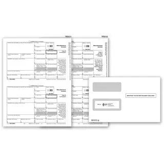 Laser 1099-MISC Forms & Envelopes - Magnetic Media