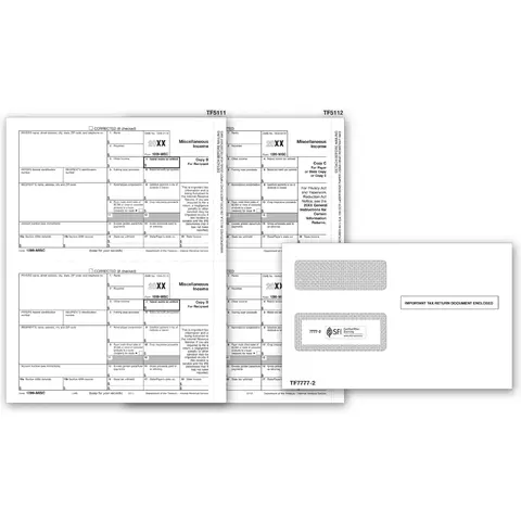Laser 1099-MISC Forms & Envelopes - Electronic Filing