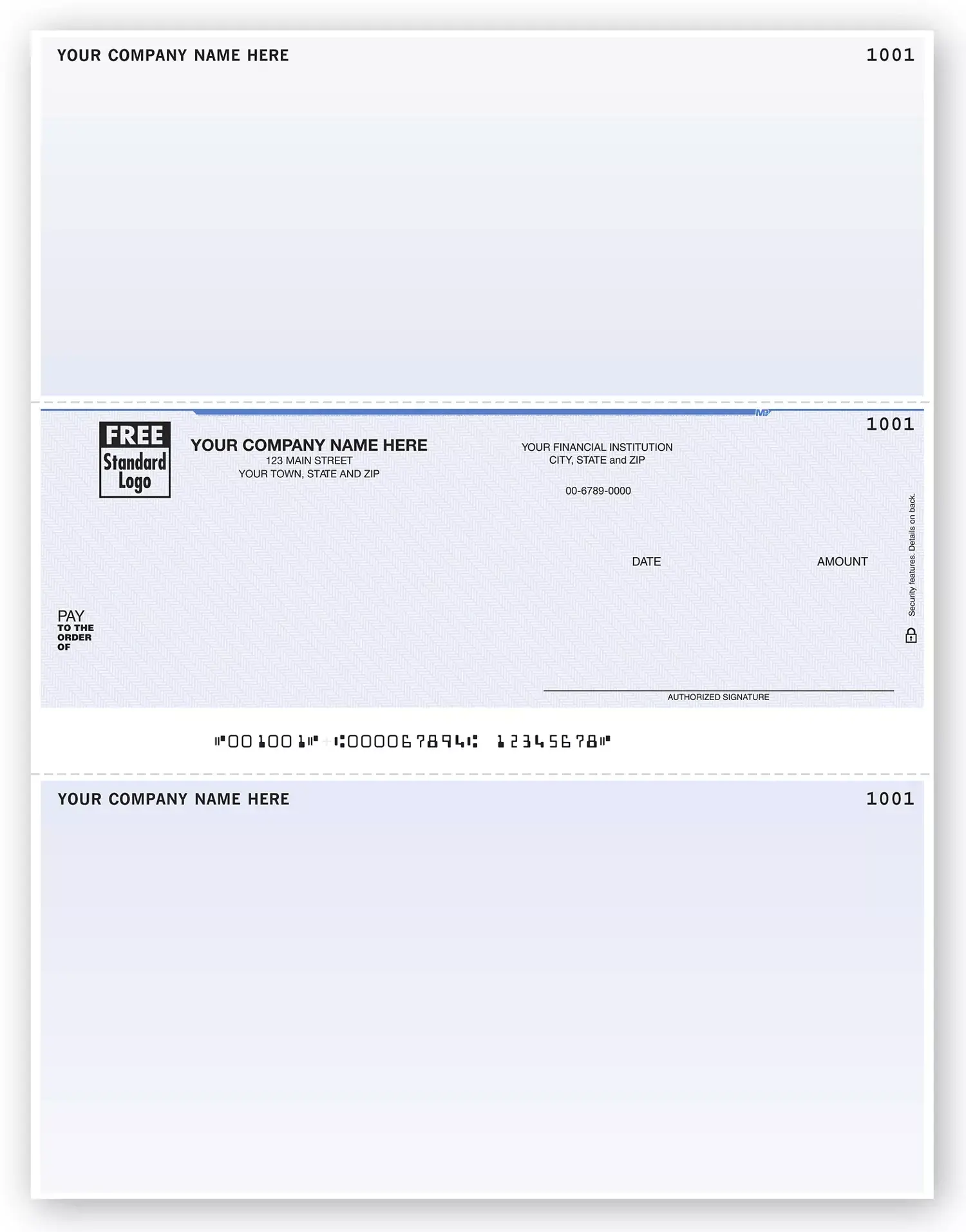 Sage Software Compatible Business Checks