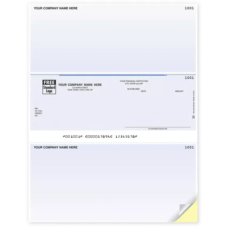 Laser Microsoft® Business Checks